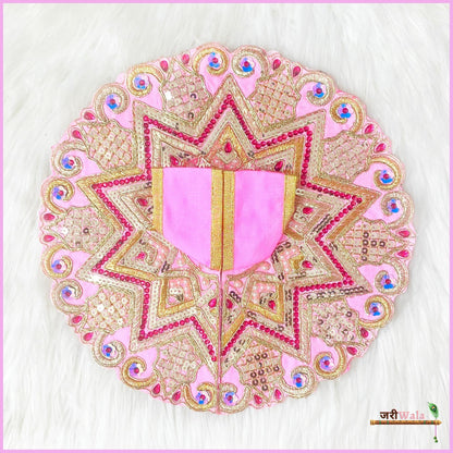 Blended Thread Sitara Stone Work Baby Pink Poshak
