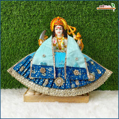 Blended Frill Jarkan Stone Booti Work Multicolor Lehnga Patka