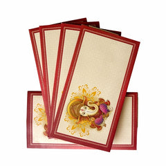 Digital Print Ganesha Shagun Envelopes (Lifafe)