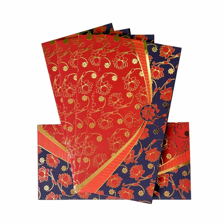 Digital Floral Print  Shagun Envelopes (Lifafe)