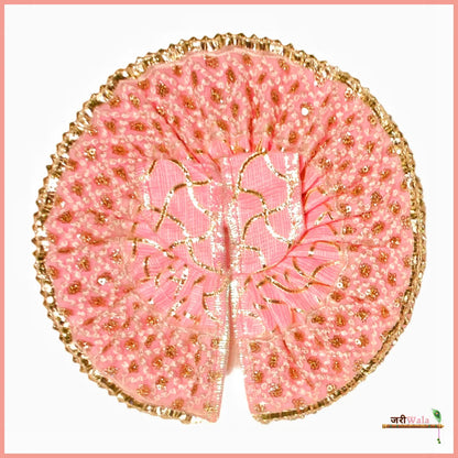 Blended Thread Lace Work Baby Pink Poshak