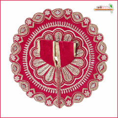 Shaneel Thread Sitara Stone Work Magenta Laddu Gopal Poshak