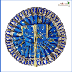 Blended Thread Sitara Work Blue Laddu Gopal Poshak