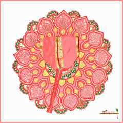 Blended Thread Cutdana Work Gajri Poshak