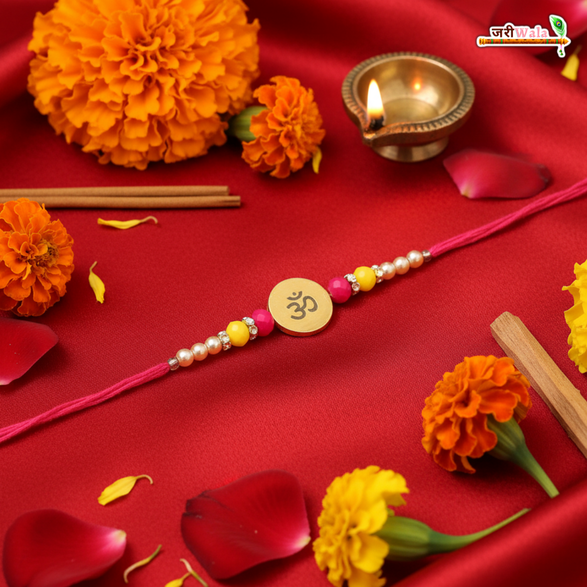 Fancy Handcrafted Om Rakhi