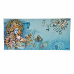Digital Floral Radha Krishna Print Shagun Envelopes (Lifafe)