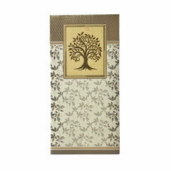 Digital Banyan Leaf Print Shagun Envelopes (Lifafe)