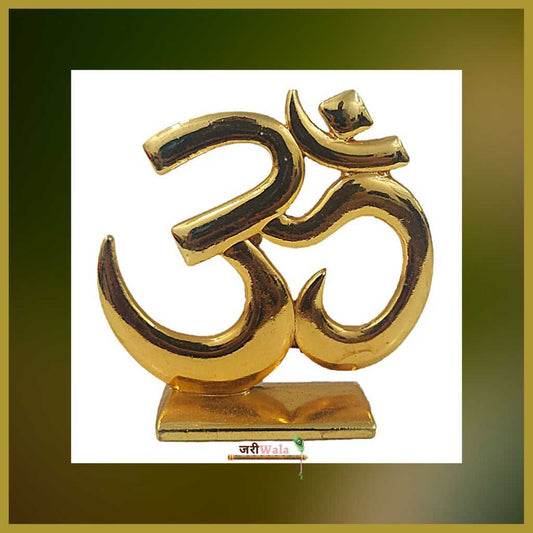 Metal Om Religious Sculpture - ZARIIWALAA