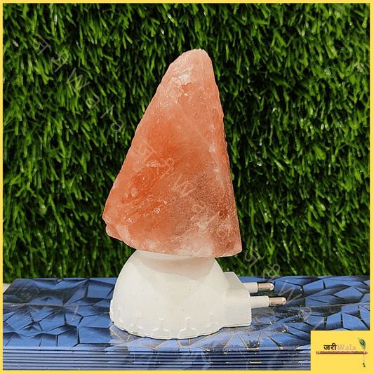 Electric Pink Mountain Shape Rock Salt Table Lamp - ZARIIWALAA