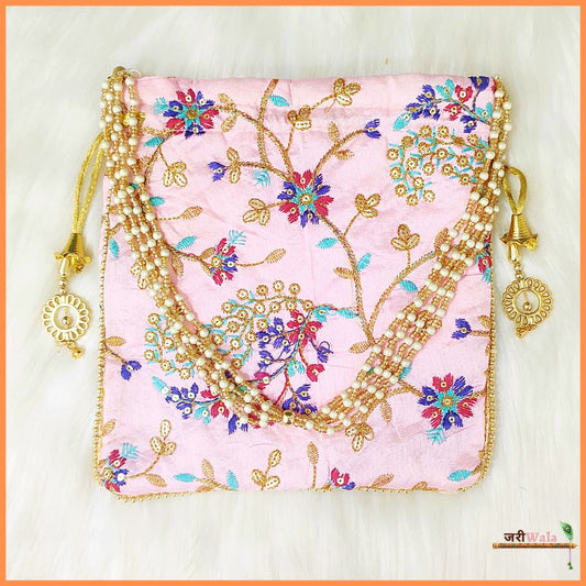 Elegant and Colorful Thread Work Handmade Gutthi