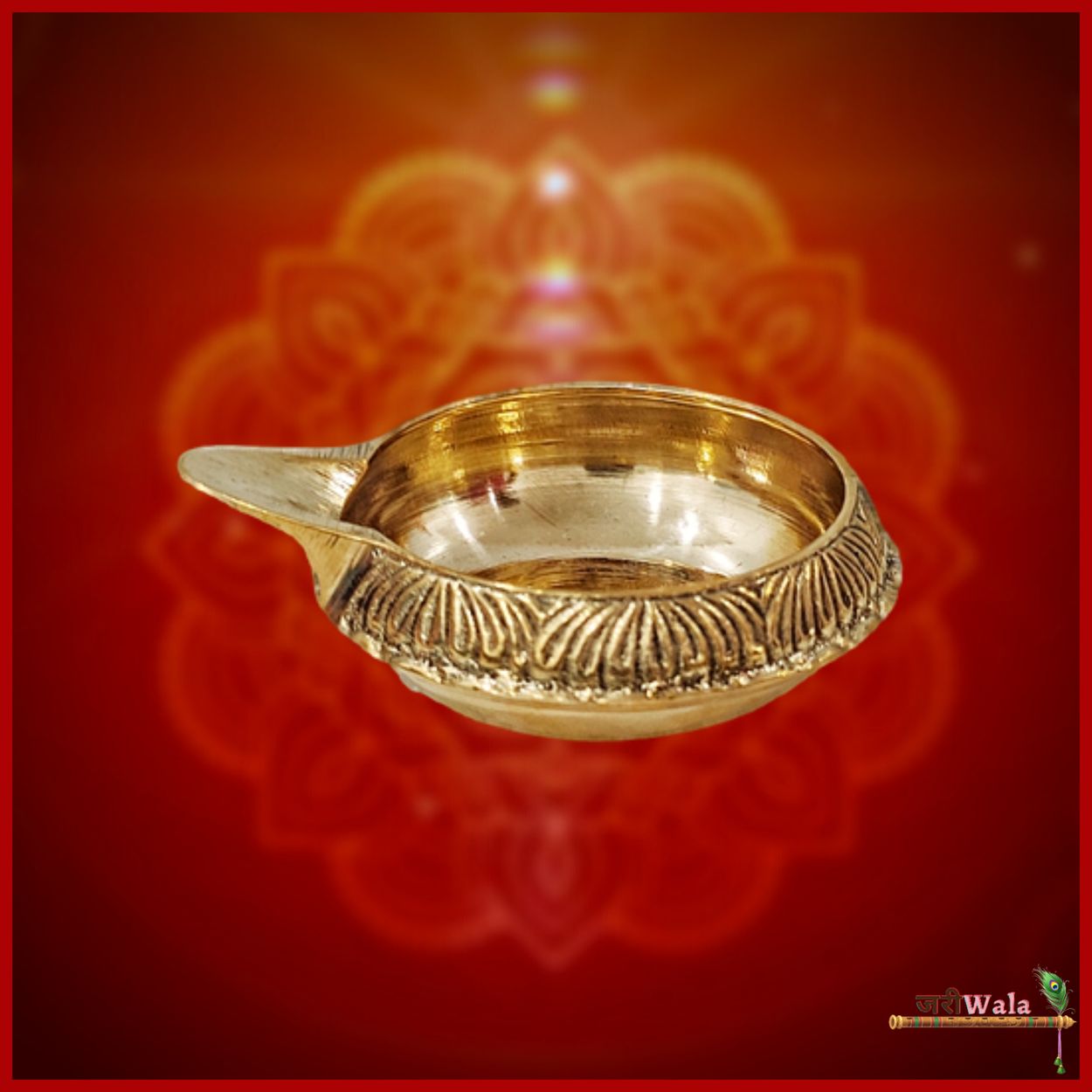 Traditional Brass Fancy Jot (Sizes Available) - ZARIIWALAA