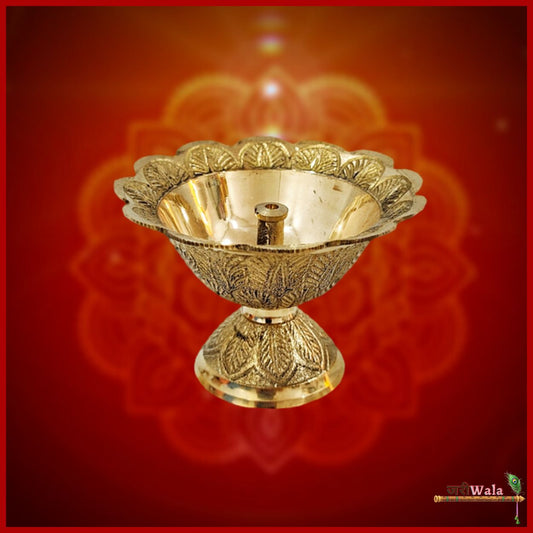 Traditional Brass Akhand Jot Diya