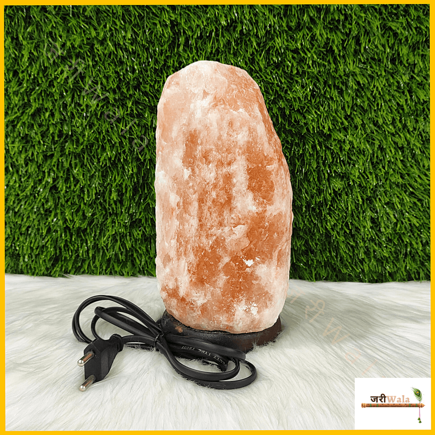 Electric Pink Rock Salt Table Lamp - 2.8 KG - ZARIIWALAA