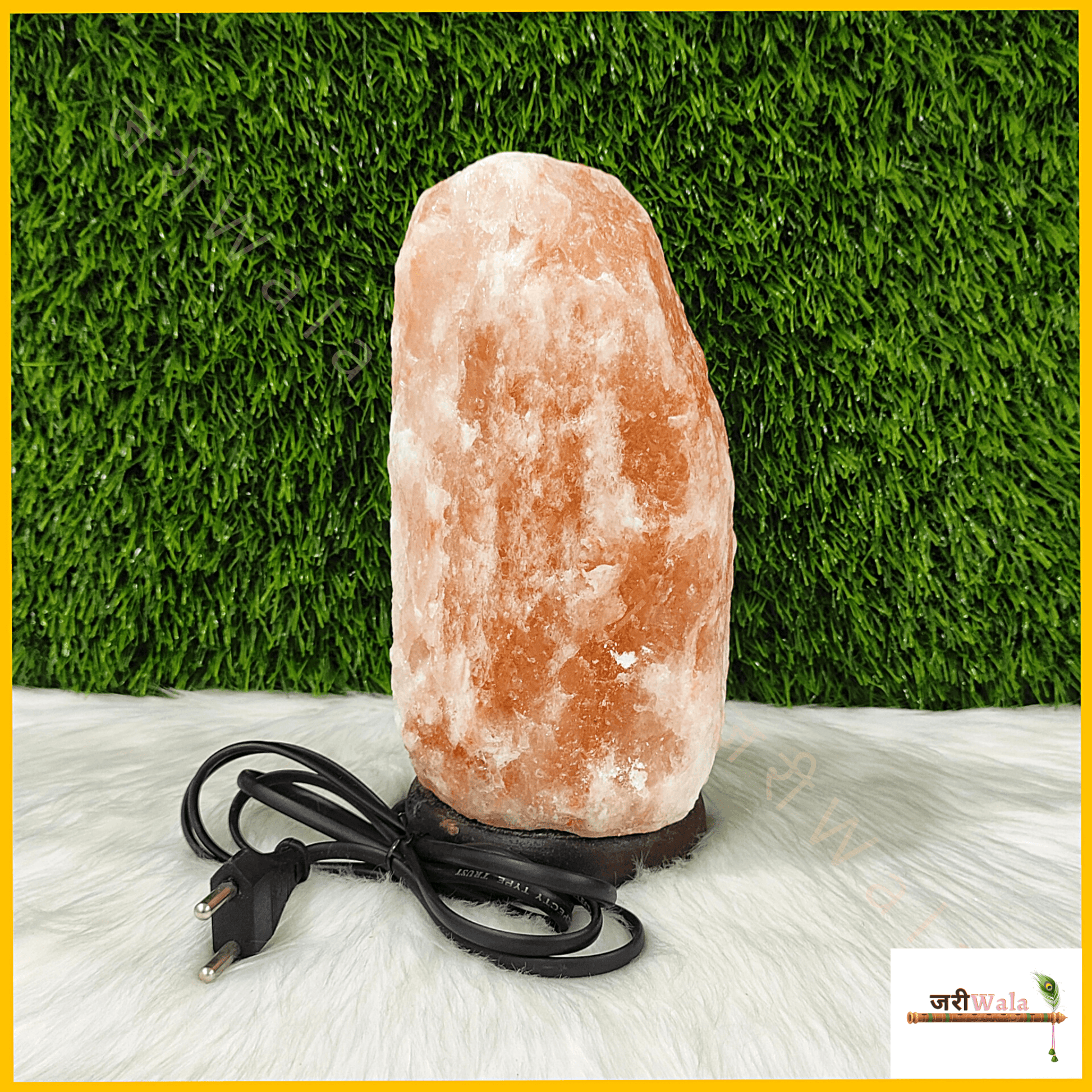 Electric Pink Rock Salt Table Lamp - 2.8 KG - ZARIIWALAA