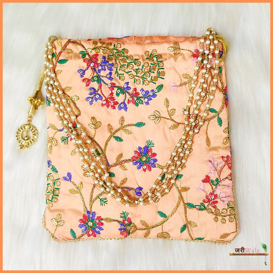 Elegant and Colorful Thread Work Handmade Gutthi